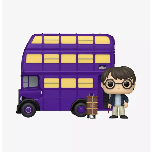 Funko Pop! Rides #139 - Harry Potter /w Knight Bus Deluxe - NEW - Picture 2 of 2